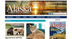 Desktop Screenshot of alaskamagazine.com